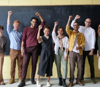 Cursisten van de Campus Recruitment training