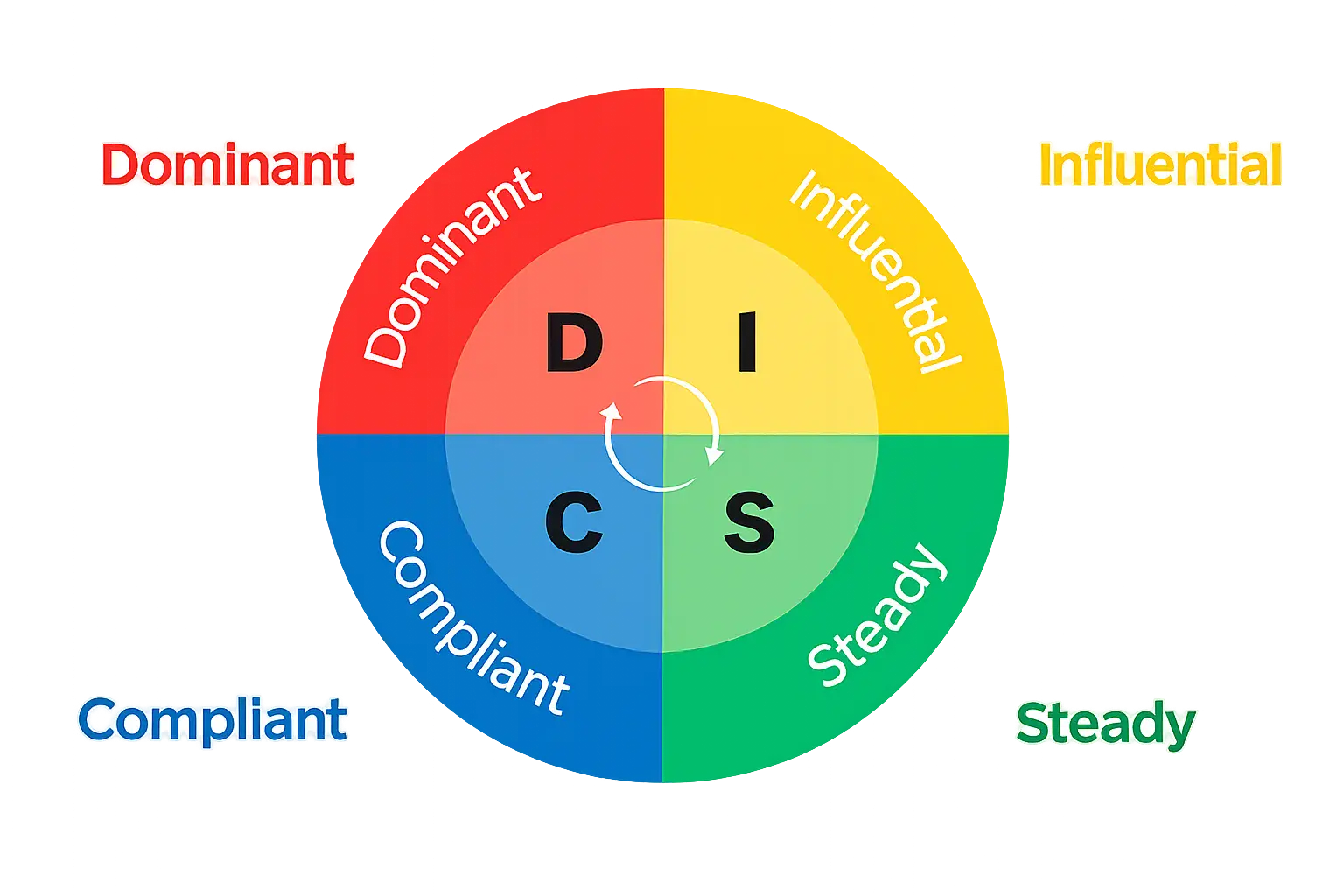 DISC test model diagram