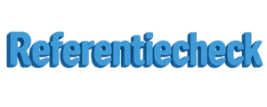 Referentiecheck (3D-tekst)
