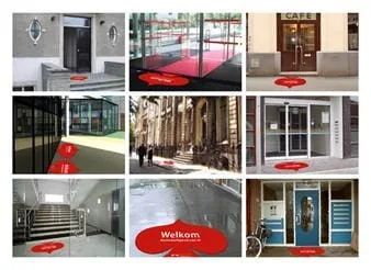 Guerilla recruitment Sogeti: 800 rode deurmatten bij universiteiten en coworking spaces in Nederland