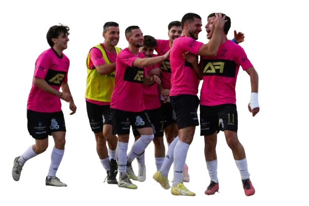 Voetbalteam viert samen een doelpunt als voorbeeld van culture fit en teamdynamiek