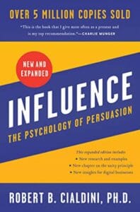 Boek omslag: Influence- The Psychology of Persuasion