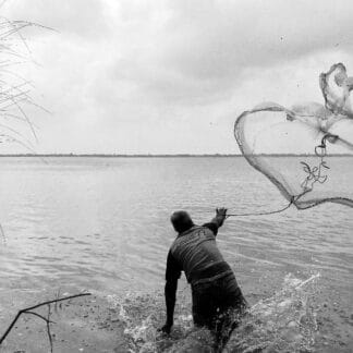 Een visser die jou leert vissen. Een metafoor voor zelf leren personeel vinden voor MKB-ondernemers