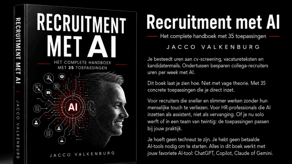 Boek Recruitment met AI banner